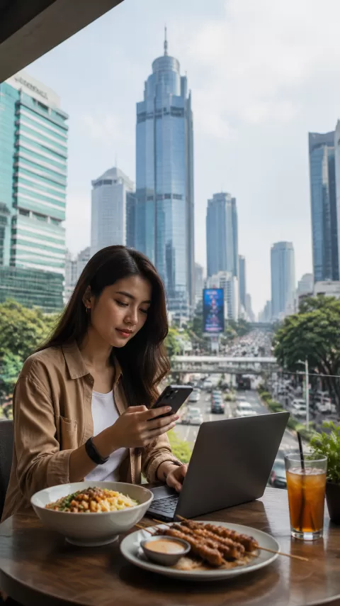 Menikmati Kuliner dan Gaya Hidup Digital di Jakarta